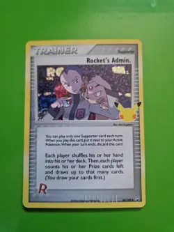 Pokemon TCG Rocket's Admin Celebrations Classic Collection Holo Card 86/109 - Image 1