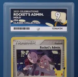Pokemon TCG Rocket's Admin Celebrations Classic Collection Holo Card 86/109 - 9 - Image 3