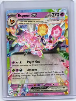 Espeon ex 034/131 Holo Double Rare Prismatic Evolutions Pokemon Holo Near Mint - Image 1