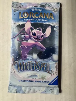 Disney Lorcana Set 11 Winterspell Booster Pack factory sealed - Image 1