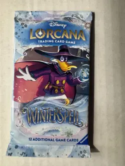 Disney Lorcana Set 11 Winterspell Booster Pack factory sealed - Image 3
