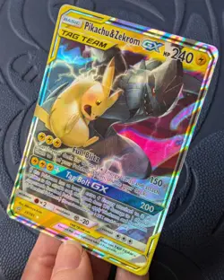 Pokemon TCG Pikachu & Zekrom GX Tag Team 33/181 English NM - Image 3