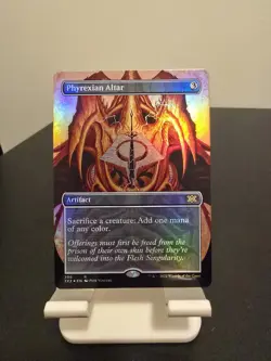 FOIL Phyrexian Altar (BORDERLESS) MTG | NM| Double Masters 2022 - Image 1