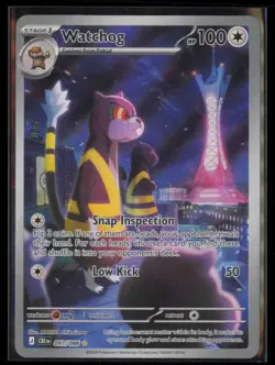 Watchog 097/086 ME04 Holo Chaos Rising Pokemon Near Mint - Image 1