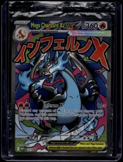 Pokemon TCG Mega Charizard X ex Oricorio 023 Mega Evolution Sealed Promo NM D - Image 1