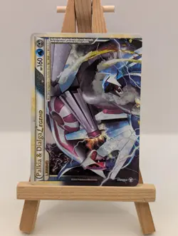 2010 Pokemon HeartGoldSoulSilver Triumphant Palkia Dialga LEGEND top #101/102 - Image 2