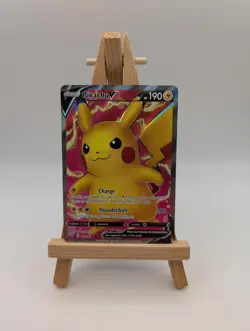 Pokemon TCG · Pikachu V 170/185 · Full Art · SWSH: Vivid Voltage (2020) NM - Image 1