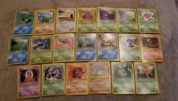 Pokemon TCG Vintage WOTC Lot Damaged - Image 1