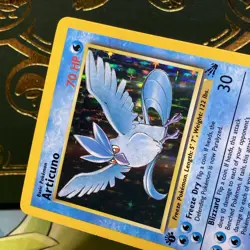 Pokemon 1999 - Articuno 1st Edition 2/62 - Holo - Fossil - NM - Image 3