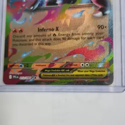 Pokemon Mega Charizard X ex 013/094 ME02 Double Rare Holo Stage 2 360 HP EN - Image 3
