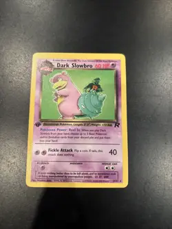 Pokemon TCG : Dark Slowbro - Team Rocket 1st Edition 29/82 Non Holo WOTC NM - Image 1