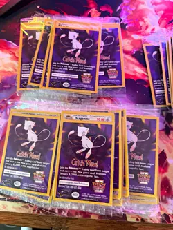 Wizards of the Coast Pokemon TCG Promo 1999 Pikachu, Dragonite, Mewtwo Lot - Image 1
