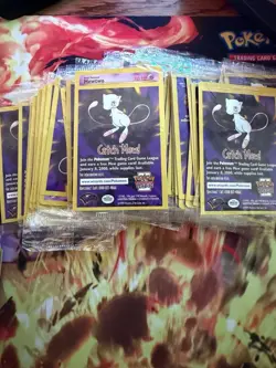 Wizards of the Coast Pokemon TCG Promo 1999 Pikachu, Dragonite, Mewtwo Lot - Image 2