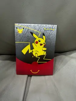 McDonalds X Pokemon 25th Anniversary 1x Sealed Booster Pack + Stickers - SEALED - Image 1