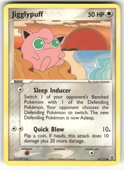 Jigglypuff 65/112 FireRed & LeafGreen Pokemon Near Mint - Image 1