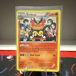 The Pokemon Company Emboar Legendary Treasures Holo Rare 27/113 150 HP Eng - Image 1