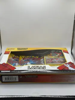 Pokemon TCG Sun & Moon Dragon Majesty Latias Pin Collection Box Factory Sealed - Image 5