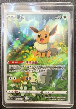 Pokemon TCG Eevee Gem Pack CBB2C-01 15/15 Pokemon Card Chinese exclusive - Image 1