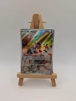 Pokemon TCG Mr. Mime Scarlet & Violet-151 179/165 Holo Illustration Rare - Image 1