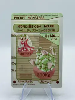 Vintage 1997 Pokemon Pocket Monsters Nidoking Sticker Sheet Cardass Japanese - Image 2