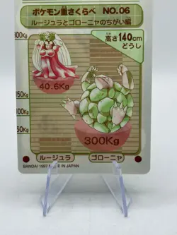Vintage 1997 Pokemon Pocket Monsters Nidoking Sticker Sheet Cardass Japanese - Image 4