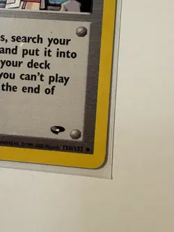 Pokemon TCG 1999-2000 1st Edition Trainer Rocket’s Secret Experiment 120/132 - Image 5