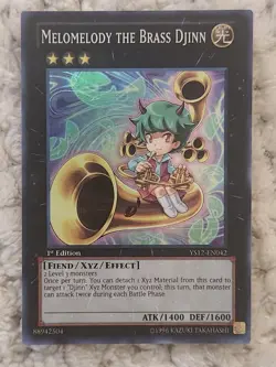Yu-Gi-Oh! TCG Melomelody the Brass Djinn Starter Deck: XYZ Symphony 1st edition - Image 1