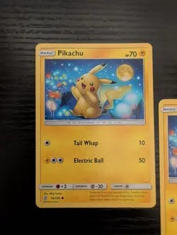1x Pikachu 56/236 Non Holo Common Pokemon Unified Minds NM - Image 2