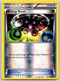 POKEMON FATES COLLIDE ENERGY RESET 98/124 UNCOMMON REVERSE HOLO NM - Image 1