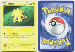 Joltik 45/114 Common Black & White Pokemon LP - Image 3