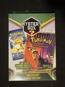 Walgreens Pokemon Mystery Box Green Color 2 Booster packs 1:10 Seeded - Image 1