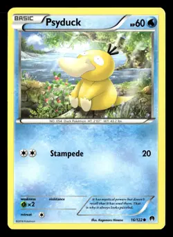 Psyduck 16/122 Common BREAKpoint Pokemon Card - Image 2