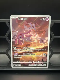 Mesprit 204/191 Illustration Rare Surging Sparks Pokemon Holo Near Mint - Image 1