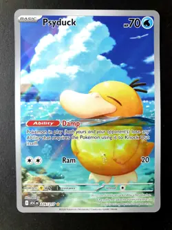 Psyduck 226/217 Illustration Rare Ascended Heroes Pokemon Card | EXC - Image 1