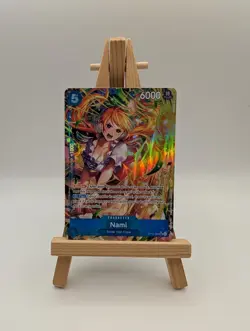 Nami OP11-054 Alt Art A Fist of Divine Speed One Piece Card Game English - Image 2