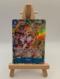 Nami OP11-054 Alt Art A Fist of Divine Speed One Piece Card Game English - Image 3