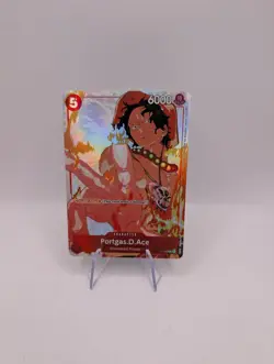 Portgas.D.Ace (Gift Collection 2023) PR One Piece Promotion Cards P-028 NM - Image 1