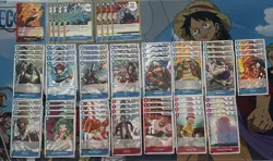 One Piece TCG OP13 Portgas D. Ace - Red and Blue Base Deck - NM English - Image 1