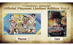 One Piece Card Game Official Playmat Limited Edition Vol.5 PROMO ENGLISH IN-HAND - Image 3