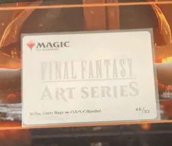 Kefka, Court Mage Art Card (Gold-Stamped Signature) Art Series: Final Fantasy - Image 2