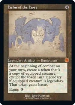 Helm of the Host (Schematic) -Foil Near Mint MTG - Image 1