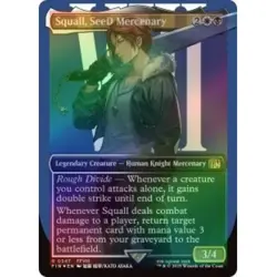 Foil Squall, Seed Mercenary (borderless) (surge Foil) (547) MTG Final Fantasy - Image 1