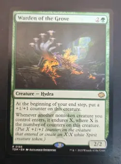 Warden of the Grove Tarkir: Dragonstorm MTG Regular Near Mint - Image 1