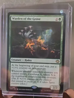 Warden of the Grove Tarkir: Dragonstorm MTG Regular Near Mint - Image 3