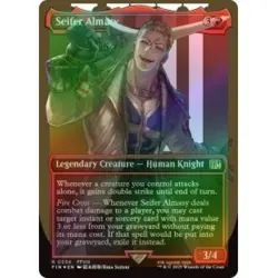 FOIL SEIFER ALMASY (BORDERLESS) (SURGE FOIL) (534) Final Fantasy FIN Magic MTG - Image 1