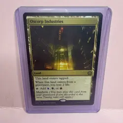 Oscorp Industries - N/M - Marvel Spider Man - MTG Magic The Gathering Card - Image 1