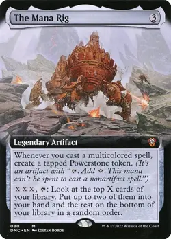 The Mana Rig-Dominaria United Commander-Extended Art-Regular-80-NM - Image 1