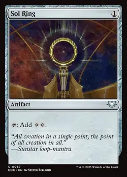 Sol Ring-Edge Of Eternities Commander-Regular-57-NM - Image 1