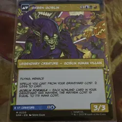 Norman Osborn / Green Goblin 0220 (Borderless) MTG Magic Marvel's Spider-Man - Image 2