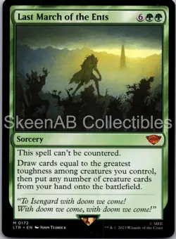 MTG SkeenAB Last March of the Ents Univer Beyond: LOTR: Tales of Middle-earth NM - Image 1